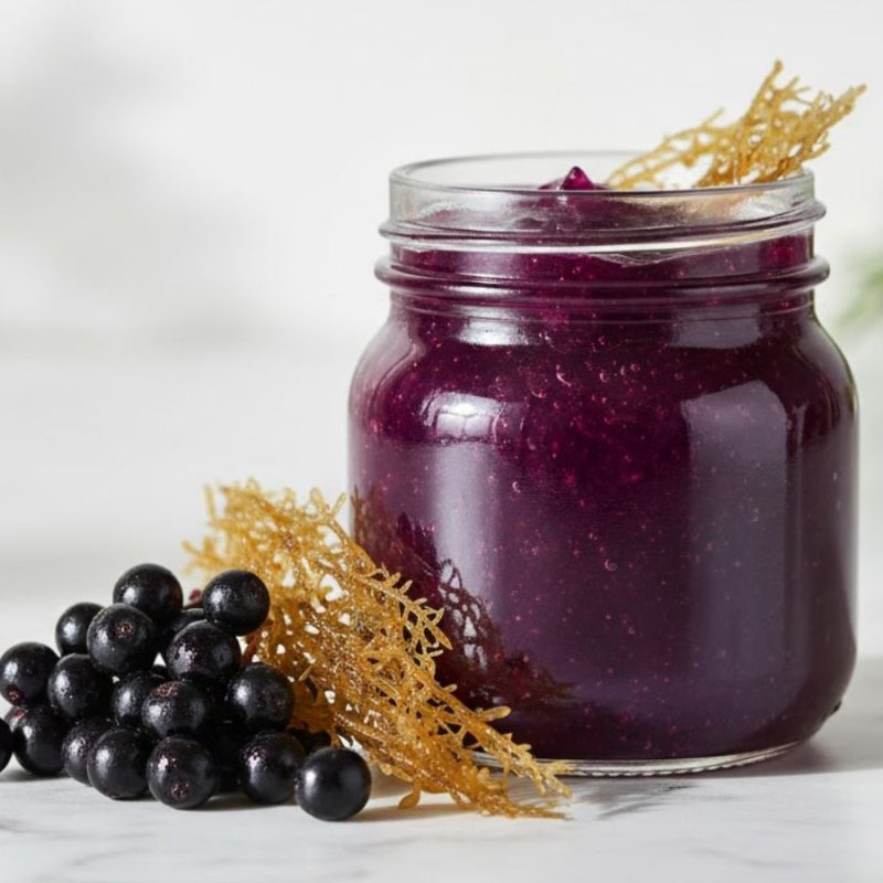 elderberry sea moss gel