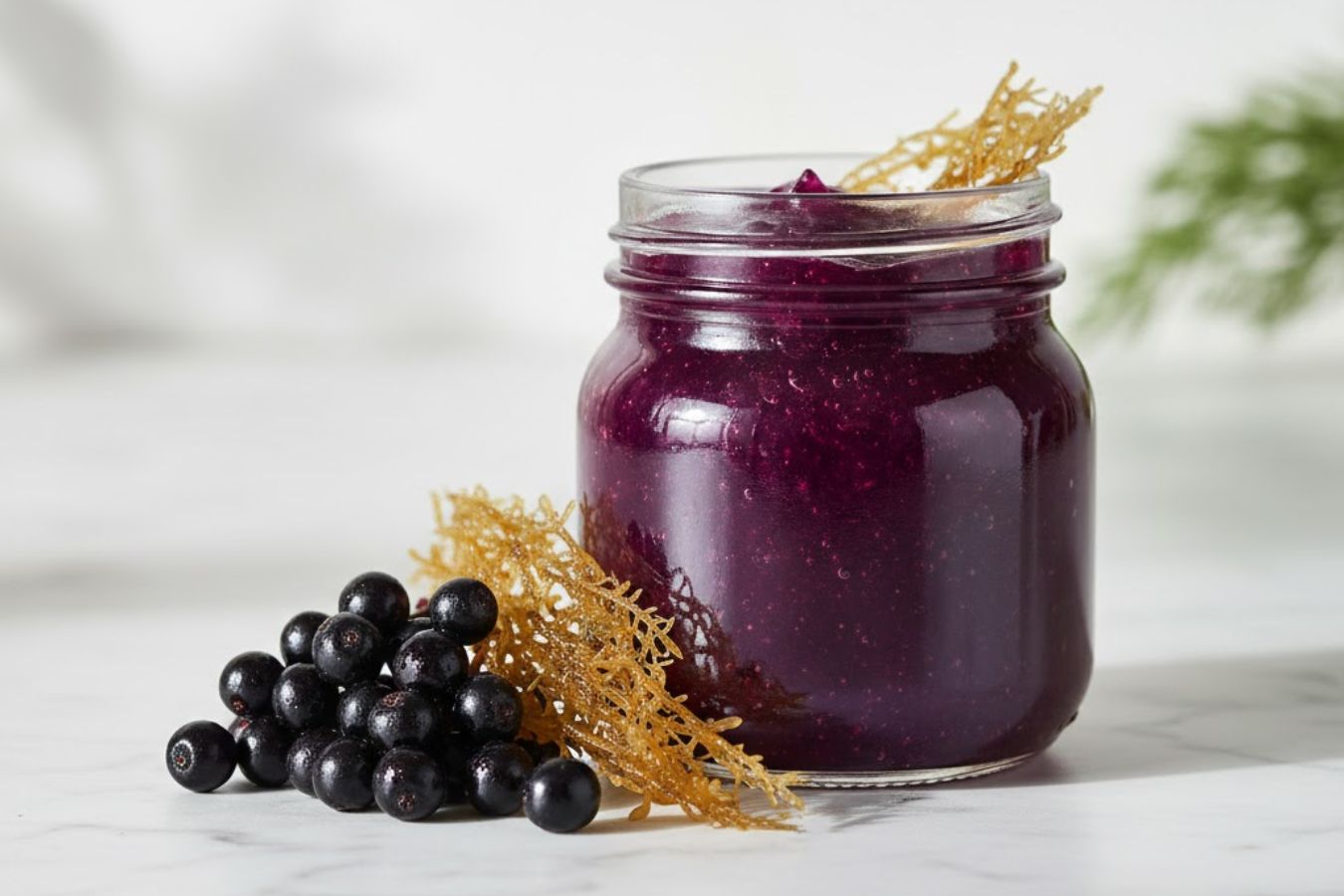 elderberry sea moss gel